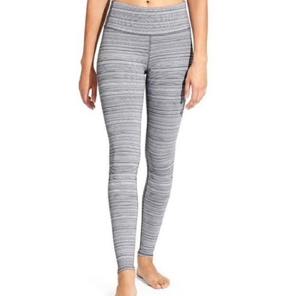 Athleta Pants - Athleta Gray & White Leggings